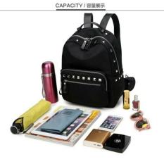 Eagle_Store90 Backpack Fashion Ransel Import Stud Aksen