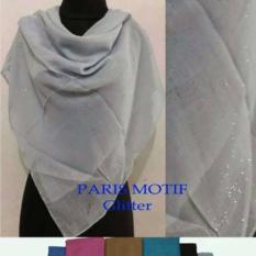 Ecer.Kerudung Paris Glitter