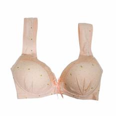 EELIC 6223-PC Bra Warna Peach yang nyaman dipakai bermotif lucu berbahan lembut sangat cocok untuk remaja putri