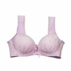 EELIC 6223-UG Bra Warna Ungu yang nyaman dipakai bermotif lucu berbahan lembut sangat cocok untuk remaja putri