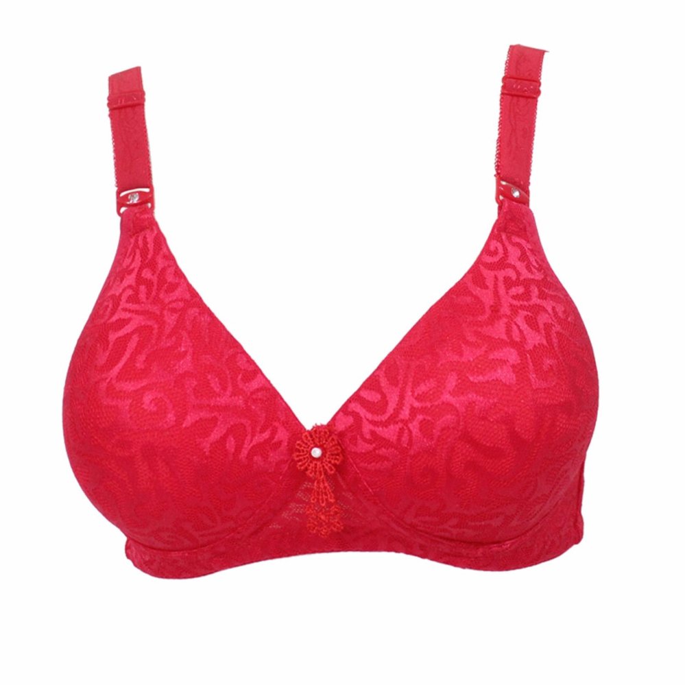 EELIC BRA-678 MERAH Lace Strech Motif Tribal