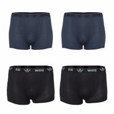 EELIC CDP-2678 BIRU-BIRU TUA 4 PCS Celana Dalam Pria Polos