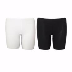 EELIC CDW-1311A 2 PCS Celana Dalam Wanita 2 Warna Mix ( Putih, Hitam ) SHORT Super Soft