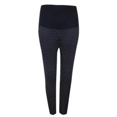 EELIC CLH-810 -BR Celana Panjang Hamil Model Legging Warna BIRU Elastis Custom Fit dan Sangat Cocok Untuk Pemula Kehamilan Hingga Melahirkan