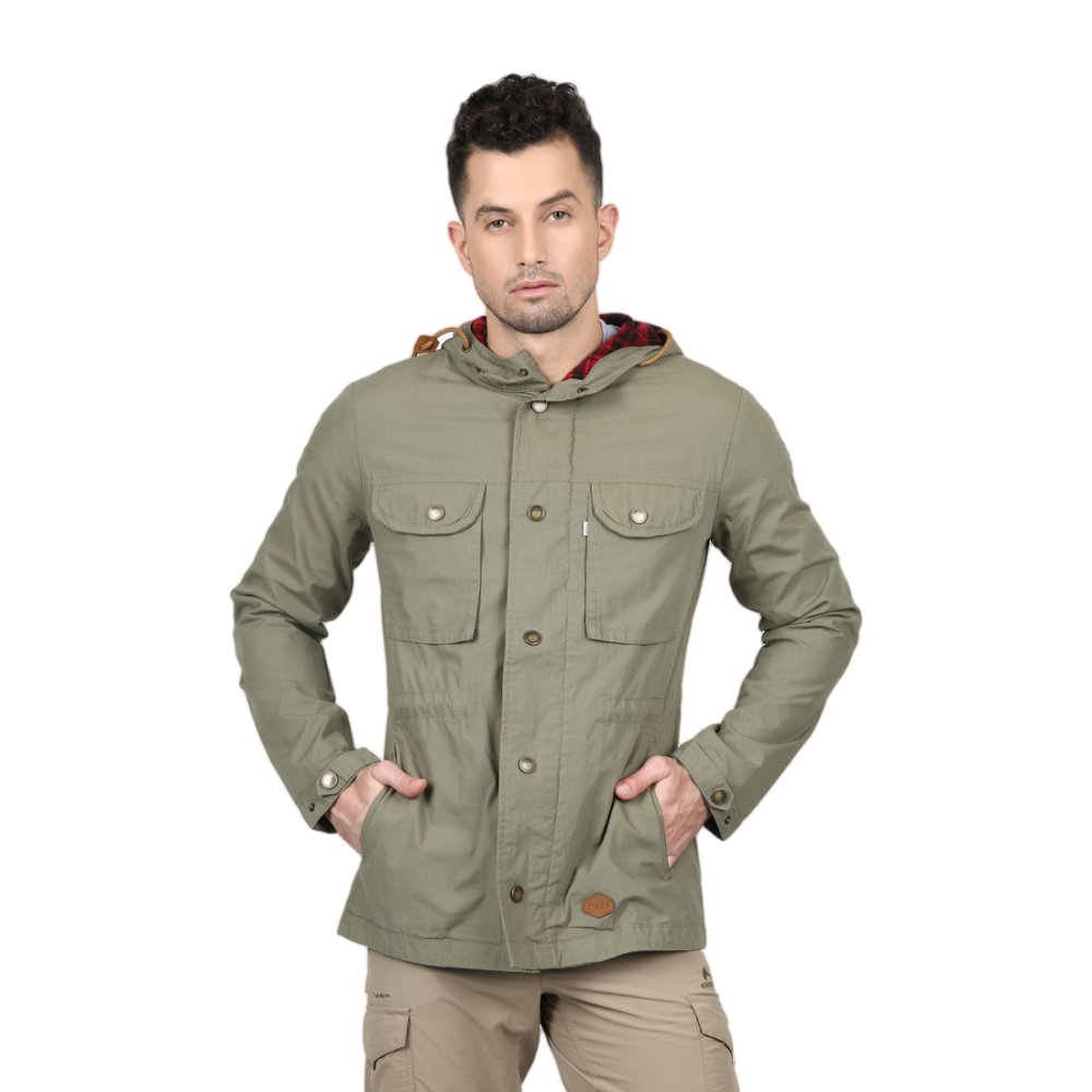 Eiger Jacket Lifestyle Poplyn Uno - Olive