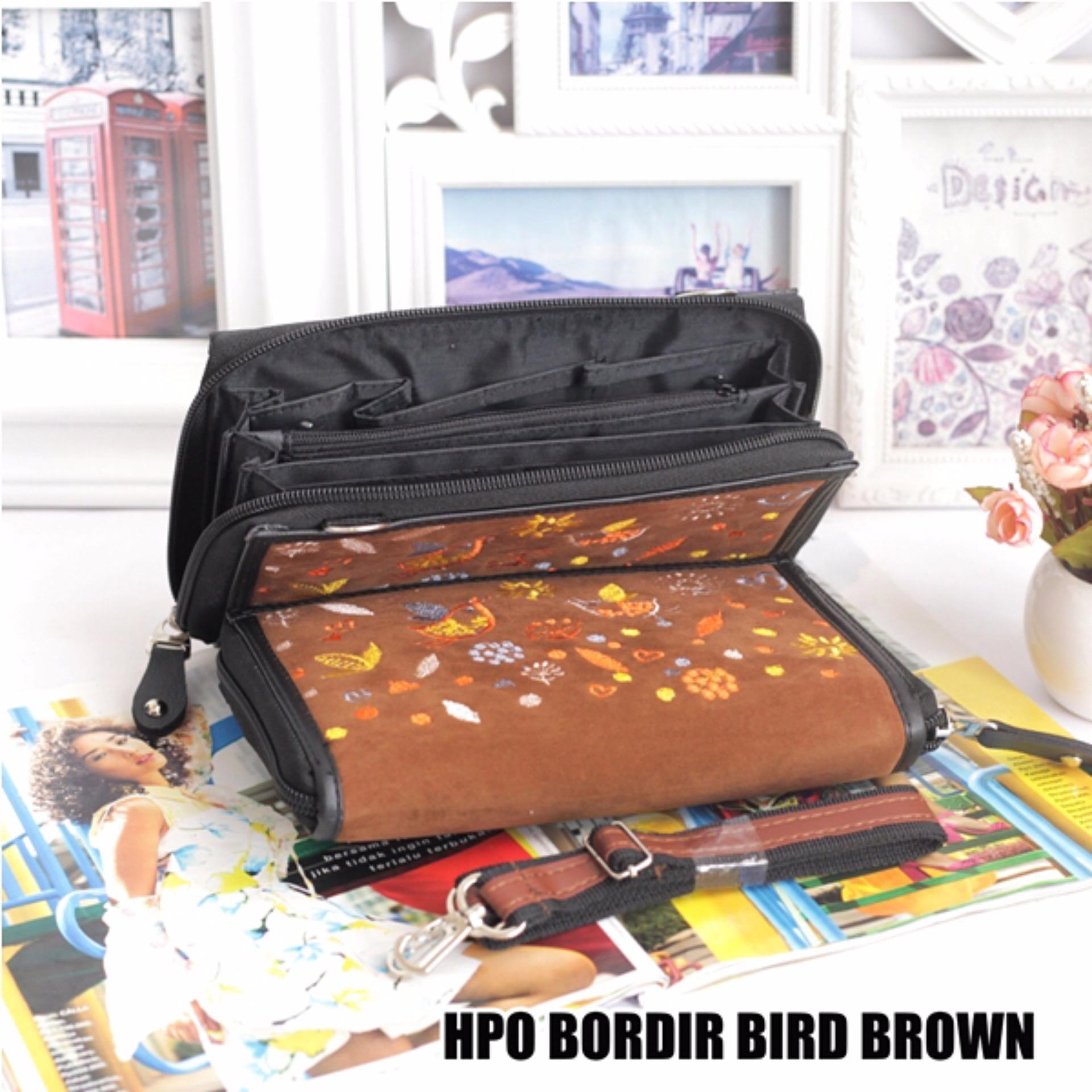 EL PIAZA HPO Bordir Bird Brown - Dompet Multifungsi Serbaguna Clutch Bag - Sling Bag Tas Genggam Tas Slempang Tas Bahu Modis Dompet Lucu Dompet Unik Dompet Keren HPO Wanita Super Best Seller Dompet Serbaguna - Bordir Bird Brown EL PIAZA HPO Bordir Bird Brown - Dompet Multifungsi Serbaguna Clutch Bag - Sling Bag Tas Genggam Tas Slempang Tas Bahu Modis Dompet Lucu Dompet Unik Dompet Keren HPO Wanita Super Best Seller Dompet Serbaguna - Bordir Bird Brown