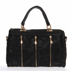 Elegan Renda Tas Antik Wanita Pu Kulit Kurir Tas Tas Bahu 1 PC-Internasional