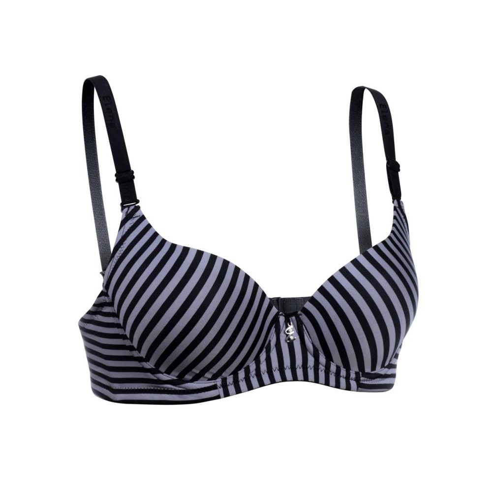 Elena Striped Bra Busa Tipis 28783 - (34B-40B) - Pakaian Dalam Wanita BH