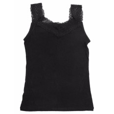 Elena Tank Top Wanita ET 7595 Hitam - Pakaian Dalam Wanita Tanktop