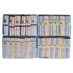 Elephant - Gajah - Sapu Tangan Pria - Warna Terang - 6 pcs