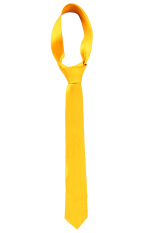 Elfs Shop - Dasi Kantor Polos Slim-Kuning Tua