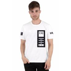 Elfs Shop - Kaos Tshirt Cotton Line EXQ - Putih