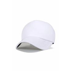 Elfs Shop - Topi Baseball Polos Men's Trucker Cap Emboss-Putih