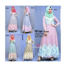 Elia- baju gamis keren enak dipakai nyaman bagus menarik bisa buat ngaji