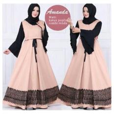Elia- baju gamis ramanda keren enak dipakai nyaman bagus menarik bisa buat ngaji