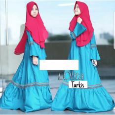 Elia Baju Gamis Untuk Anak Anak 8-12thn Terbaru Wanita Fashion