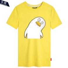 Kahe Elizabeth Gintama lengan pendek baju kaos katun murni kerah bulat animasi sekeliling cos pemuda murid Baju Couple Lengan Pendek