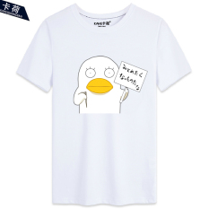 Kahe Elizabeth Gintama lengan pendek baju kaos katun murni kerah bulat animasi sekeliling cos pemuda murid Baju Couple Lengan Pendek