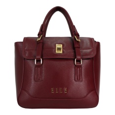 Elle 40790-20 Handbag - Tas Wanita - Burgundy