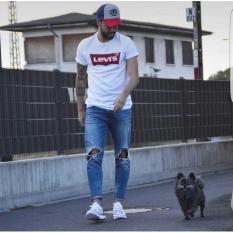 ELLIPSES.INC Tumblr Tee / T-Shirt / Kaos Pria Lev - Putih