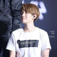 ELLIPSES.INC Tumblr Tee / T-Shirt / Kaos Wanita EXO PLANET#2 - Putih