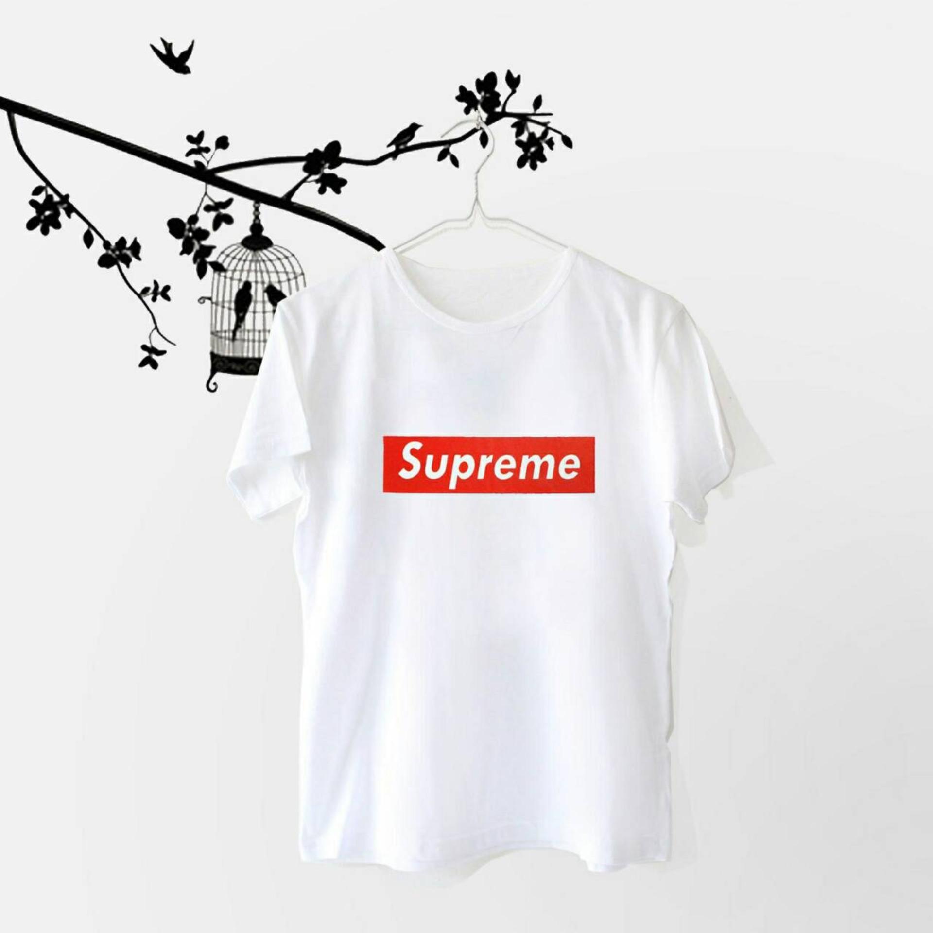 ELLIPSES.INC Tumblr  Tee / T-Shirt / Kaos Wanita Supreme - Putih