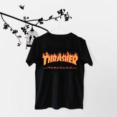 ELLIPSES.INC Tumblr Tee / T-Shirt / Kaos Wanita Thrasher - Hitam