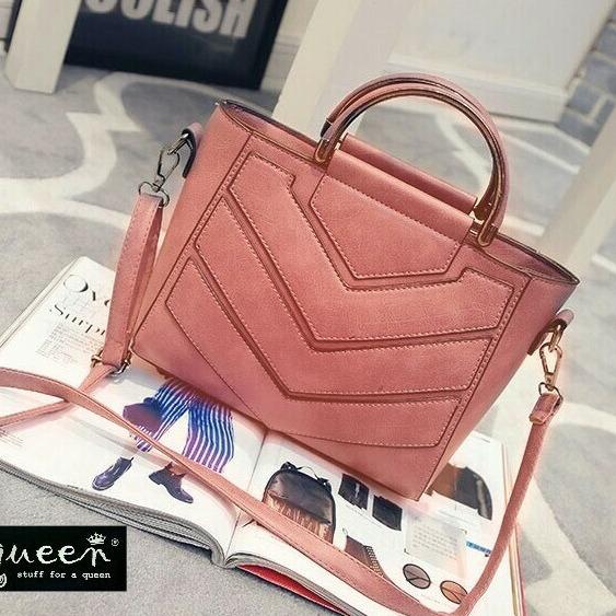 Elthree Tas Jinjing Wanita shoulderbag Fashion Tas Bahu Handle bag Korean style