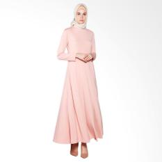 Elzatta 205 Azra Gamis Wanita - Pink Cream
