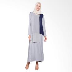 Elzatta Amarylis Gamis Muslim - Grey