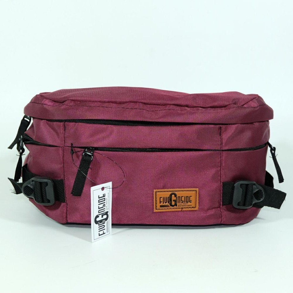 EM'S Tas Selempang Pria WaistBag Elegan