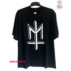 Ema Shope - Kaos T-Shirt Distro Atasan Pria Wanita Cotton Big Size L XL Baju Cewek Cowok Pakaian 100% Cotton Fashion Keren Populer Moderen Gambar Sablonan Tulisan M Kaos Distro - Kaos Cream Abu - Abu