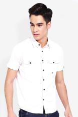 Emba Casual  Men Clothing Shirts Formal Shirts  Pria Pakaian Shirts Shirts Formal White putih Diskon discount murah bazaar baju celana fashion brand branded