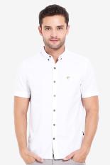 Emba Jeans Men Clothing Shirts Formal Shirts Pria Pakaian Shirts Shirts Formal White putih Diskon discount murah bazaar baju celana fashion brand branded
