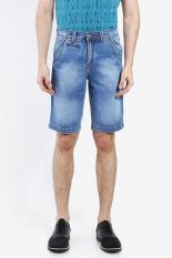 Emba Jeans Men Clothing Shorts Denim Pria Pakaian Shorts Denim Neutral Netral Diskon discount murah bazaar baju celana fashion brand branded