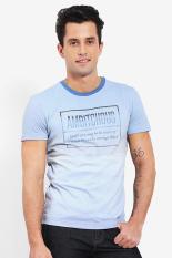Emba Jeans T Shirts Amado Sky Blue Diskon discount murah bazaar baju celana fashion brand branded