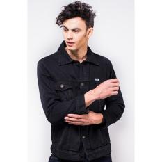 ERIGO TRUCKER JACKET JEANS CALHOUN BLACK Unisex