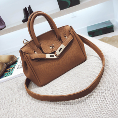 Eropa Dan Amerika Serikat Tas Model Hermes Modis Tas Wanita (Brown)
