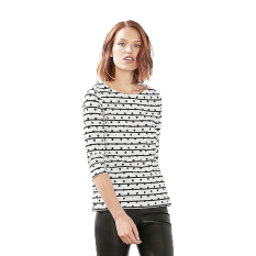 Esprit 017EE1K032 Women's T-Shirts - Black