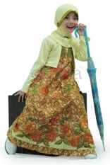 Ethica Moslem Fashion Dress Anak ORK 07 (Olive)