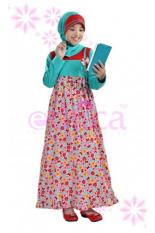 Ethica Moslem Fashion Dress Anak ORK 11 (Merah)
