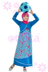 Ethica Moslem Fashion Dress Anak ORK 16 (Biru)