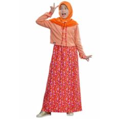 Ethica Moslem Fashion Dress Anak OSK 53 (Orange)