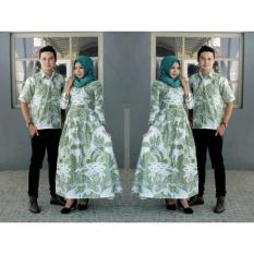 Exclusive Couple Batik Gamis Simple Elegan