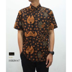 EXCLUSIVE. JUMBO HRB047 Hem Sogan Elegan Klasik Risna Batik Besar XXL 3L 4L 5L .