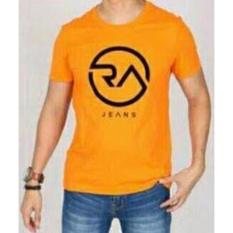 EXCLUSIVE KAOS RA JEANS(ORANGE)/T- SHIRT RA JEANS