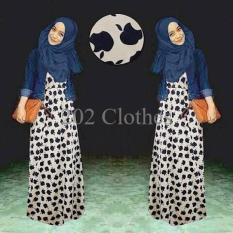 Exclusive Sisca Set- Baju Remaja Ootd Gamis Jaket Pashmina Siska Bagus Murah Terlaris