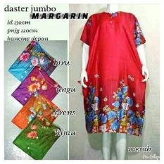 Exlclusive Daster Longdress Jumbo Margar Gamis Gaun Batik Baju Hamil Busui Muslim