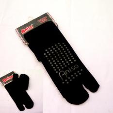 Ezpata Set 2Psg Kaos Kaki Jempol Anti selip Karet Merk Anisa - Hitam