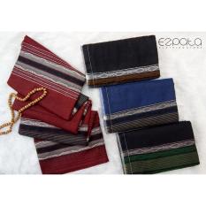 Ezpata Sarung Pria Murah Oleh-oleh umroh/ Haji/ Presenan packing Dus Katun Tenun - Random